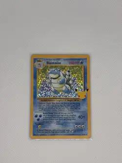Pokemon TCG Blastoise Holo Rare Card 2/102 Celebrations Classic Collection - Image 3