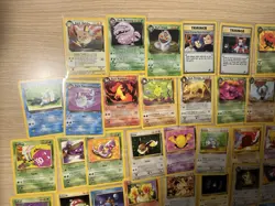 Vintage Pokemon Card Team Rocket Lot WOTC Cards Edition 59 Cards LP~MP - Image 2