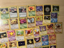 Vintage Pokemon Card Team Rocket Lot WOTC Cards Edition 59 Cards LP~MP - Image 3