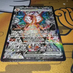 Pokemon TCG Charizard EX Sir Obsidian Flames 223/197 Full Art Secret Rare Card - Image 2