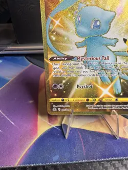 Pokemon Celebrations Mew Gold Holo Card 025/025 Secret Edition - Image 5