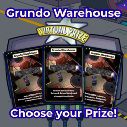 Neopets Battledome TCG - Grundo Warehouse Code ONLY - Unredeemed Virtual Prize - Image 1