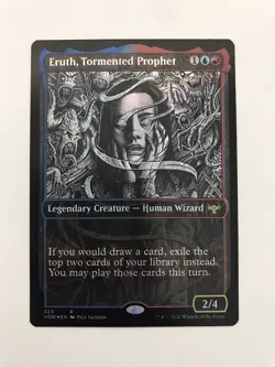 Eruth Tormented Prophet Foil Eternal Night Showcase MTG Magic Card NM Mint VOW - Image 1