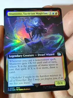 Shantotto, Tactician Magician (Extended Art) Final Fantasy Foil Mtg U #0507 - Image 3