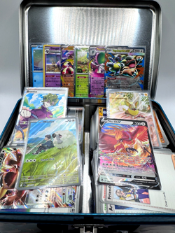 Pokemon TCG Bulk Lot Tin 1600+ C/UC/DR/RH/Ex Collection Mixed Illustration Rares - Image 1