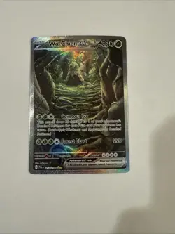 Pokemon TCG Wo-Chien EX Scarlet & Violet Paldea Evolved Holo Card 257/193 - Image 1