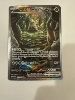 Pokemon TCG Wo-Chien EX Scarlet & Violet Paldea Evolved Holo Card 257/193 - Image 3