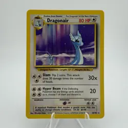 Pokemon TCG Dragonair 18/102-1999 Base Set Non-Holo Rare Card NM Vintage Card - Image 1