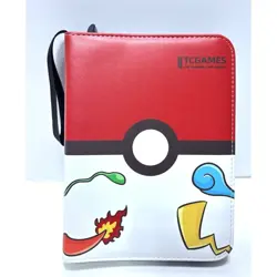 Pokemon TCG Card Binder Holder Carrying Case Storage Folder for Trading Cards - Image 1