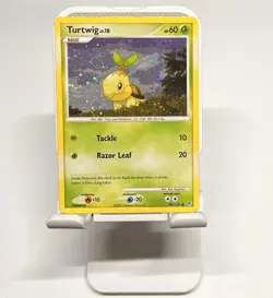 2007 Pokemon Diamond and Pearl - Turtwig Holo 103/130 - Image 1