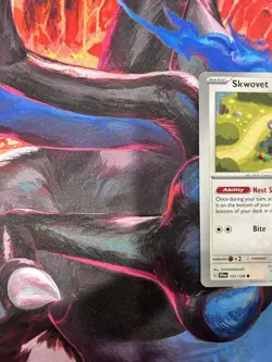 Pokemon Tcg Skwovet Miscut Error 151/198 Scarlet & Violet Base Set - Image 3