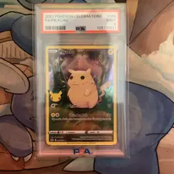 Pokemon Celebrations Pikachu Full Art 005/025 Psa 9 - Image 1