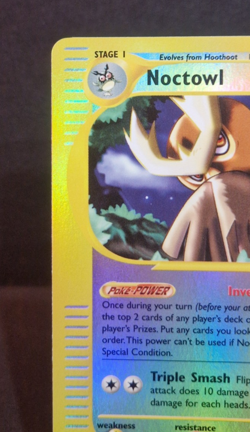 Pokemon TCG Skyridge Noctowl 40/144 Reverse Holo - Image 5