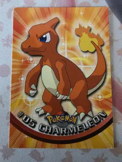 1999 Pokemon TV Animation Series 1 - Charmeleon #05 - Blue Logo - Non-holo -LP - Image 1