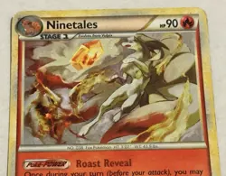 Ninetales LP Heartgold & Soulsilver 7/123 Pokemon TCG Holo WOTC - Image 2