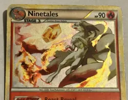 Ninetales LP Heartgold & Soulsilver 7/123 Pokemon TCG Holo WOTC - Image 3