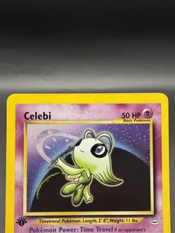 Celebi - 1st Edition - Holo - 3/64 Neo Revelation - WOTC - Pokemon TCG - 2000 - Image 5