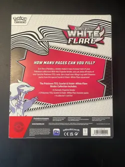 Pokemon White Flare Binder Collection SEALED 250001 - Image 2