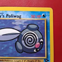 Lightly Played, English Pokemon Regular Misty's Poliwag - 89/132 - Common - 1st - Image 3