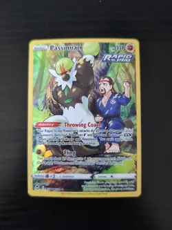 2022 Pokemon Passimian TG08/TG30 Silver Tempest Trainer Gallery Holo - Image 1