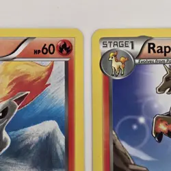 Ponyta + Rapidash 14-15/106 XY Flashfire LP Pokemon - Image 3