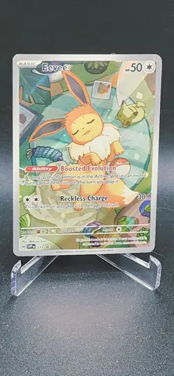 Pokemon TCG Eevee - SVP 173 - Prismatic Evolutions ETB Promo NM/M - Image 1