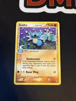 Seadra Stamped Reverse Holo Delta Species Dragon Frontiers Pokemon 22/101 - Image 1