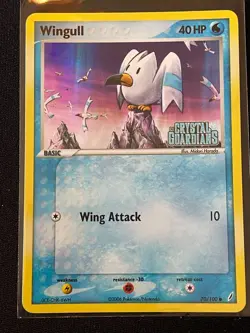 Wingull 70/100 | 2003 Pokemon EX Sandstorm Holo Stamp | NM/LP - Image 1