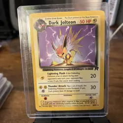 Dark Jolteon 38/82 Team Rocket Regular 2000 Pokemon - Image 1
