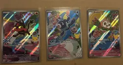 Pokemon 2026 First Partner Illustration Collection Series 1 FULL PROMO SET - Image 2