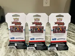 Pokemon TCG Scarlet and Violet Destined Rivals Booster Pack Sealed Lot Of Three - Image 2