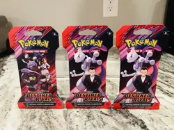 Pokemon TCG Scarlet and Violet Destined Rivals Booster Pack Sealed Lot Of Three - Image 3