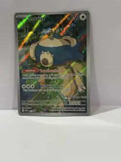 Pokemon TCG Snorlax Scarlet & Violet Pokemon Center Stamped Promo - Image 1