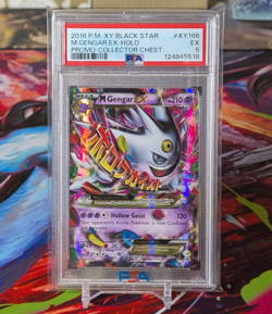 Pokemon PSA 5 GENGAR EX #XY166 XY Black Star Promo - Image 1