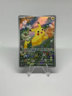 Pokemon Pikachu Promo Holo SVP 088 Scarlet & Violet Basic 70 HP Saino Misaki - Image 1