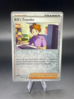 Pokemon TCG - Bill's Transfer Reverse Holo - Scarlet & Violet 151 156/165 - Image 1