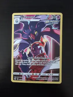 2022 Pokemon Malamar TG06/TG30 Silver Tempest Trainer Gallery Holo - Image 1