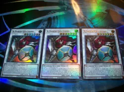 3x X-Saber Gottoms 1st Edition Ultra Rare L26D-ENX43 Yu-Gi-Oh! - Image 1