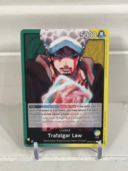 Trafalgar Law - OP10-022 - Leader - English - Near Mint - One Piece CCG - Image 1