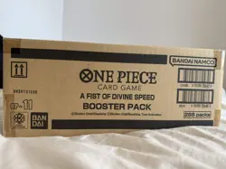 One Piece OP-11 A Fist Of Divine Speed Booster Box Case English SEALED 12 Boxes - Image 2