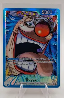 Buggy (042) (Parallel) OP09-042 Emperors in the New World Foil - Image 1