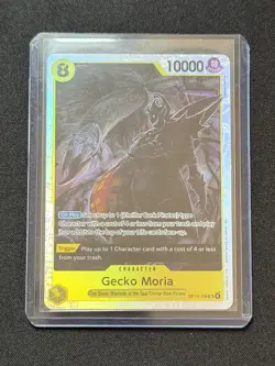 Gecko Moria OP14-104 SR The Azure Sea’s Seven One Piece English NM - Image 1