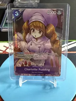 Charlotte Pudding OP08-067 Parallel Foil Two Legends One Piece Card English NM - Image 1