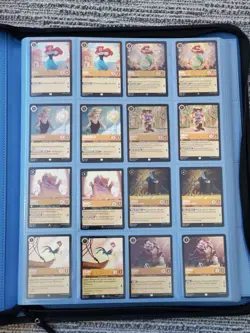 Disney Lorcana The First Chapter Complete Master Set Regular & Cold Foil Lot 204 - Image 1