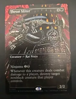 Throat Slitter (2360) Secret Lair Drop MTG Foil Near Mint - Image 1