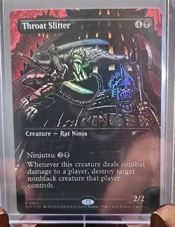 Throat Slitter (2360) Secret Lair Drop MTG Foil Near Mint - Image 3