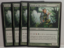 4x DRUID OF THE ANIMA - Shards of Alara - MTG Magic the Gathering - Image 1