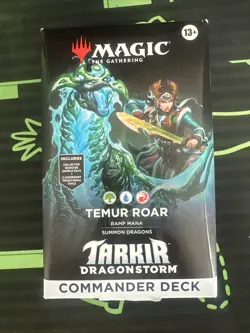 MTG Temur Roar Tarkir Dragonstorm Commander Precon Deck SEALED - Image 1