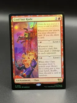 MTG: Teenage Mutant Ninja Turtles ~ Cool But Rude (Rare) FOIL - Image 1