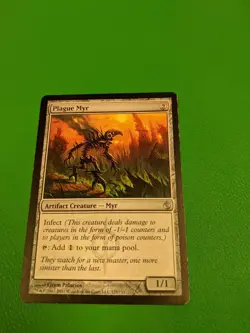 Plague Myr Mirrodin Besieged Regular - Image 1